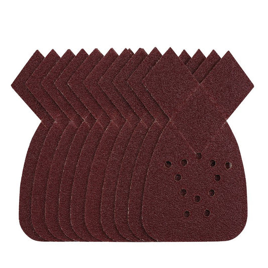 Draper Detail Sanding Sheets Hook and Loop 140mm 40 Grit SSD4 10 Pack 43848