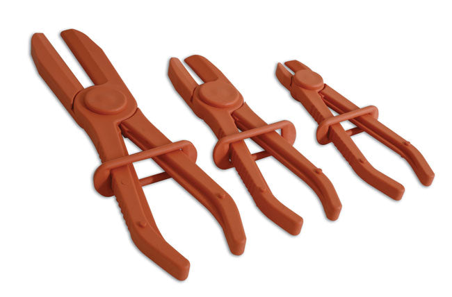 Laser Tools Flexible Hose Clamp Set 3pc 4386