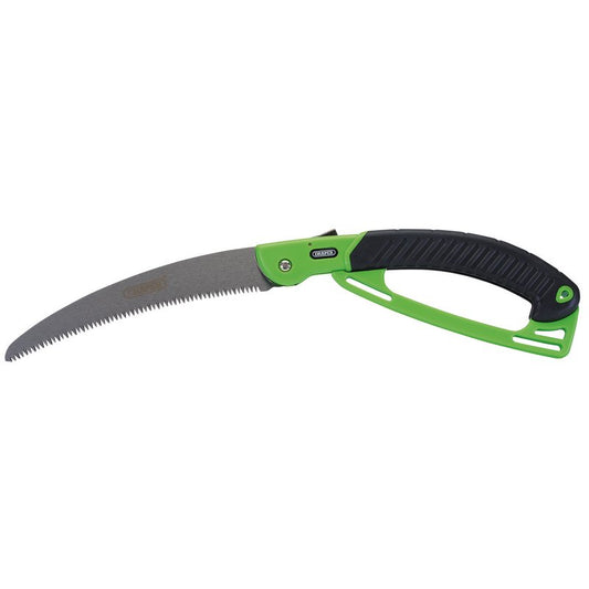 Draper Folding Pruning Saw 230mm Soft Grip Handle And Plastic Guard 43860
