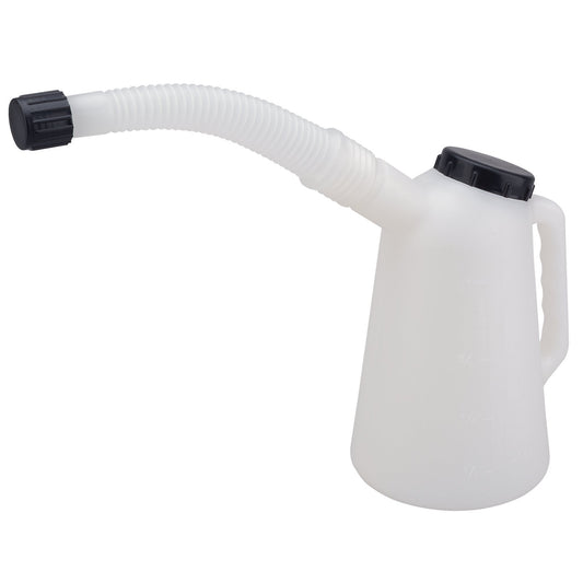 Draper Oil Fluid Measuring Jug 1L Polyethylene For Diesel Petrol etc 43963