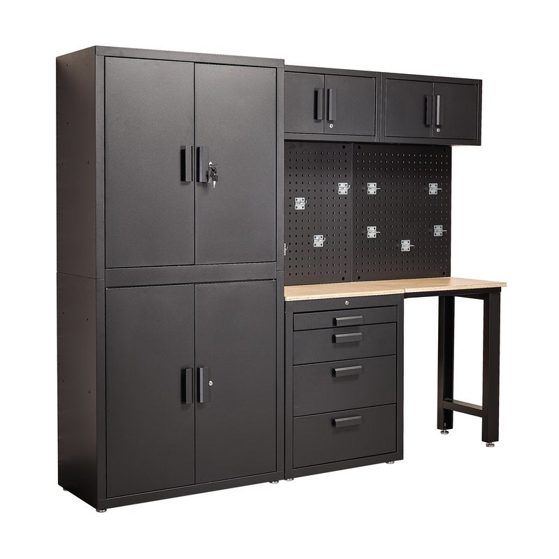 Draper Single Garage Workstation Toolbox Complete Steel Storage Unit 44009