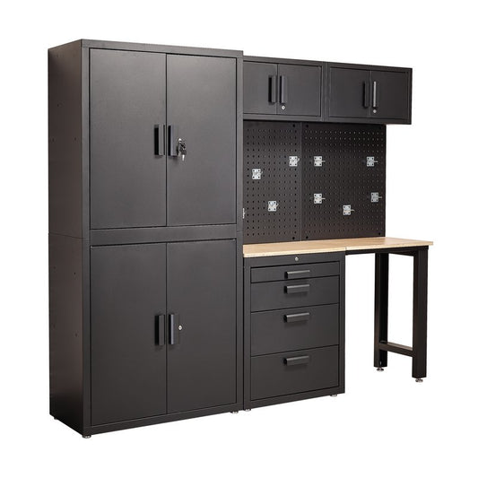 Draper Single Garage Workstation Toolbox Complete Steel Storage Unit 44009
