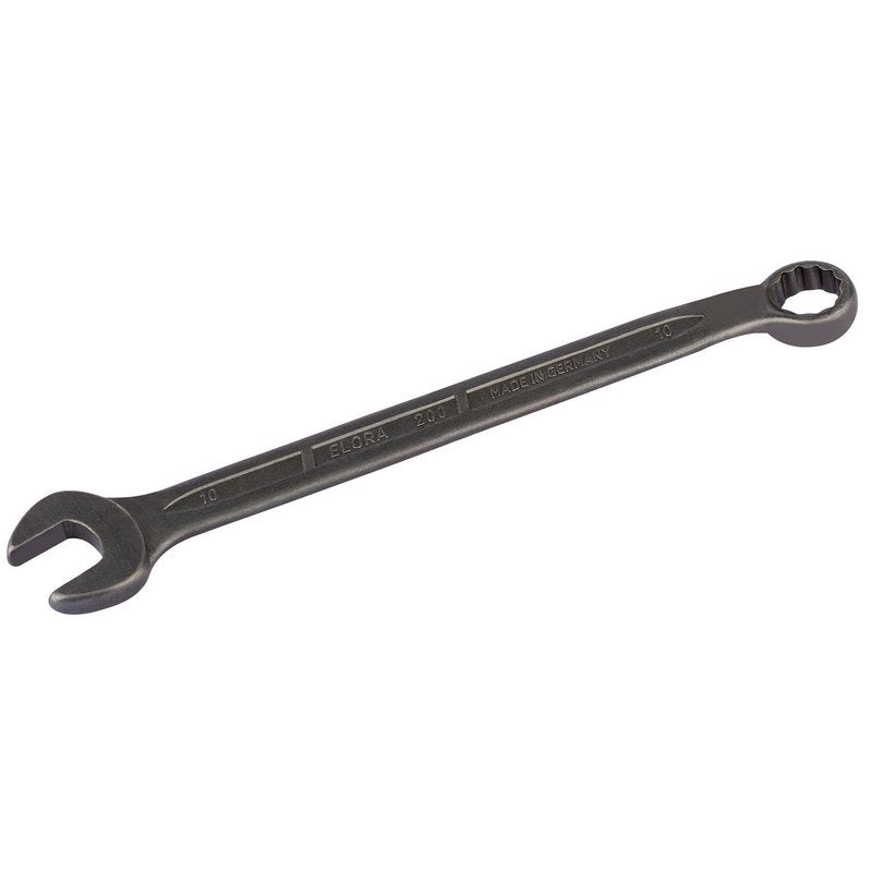 Elora 10mm Long Stainless Steel Combination Spanner Bi Hex Ring 44012