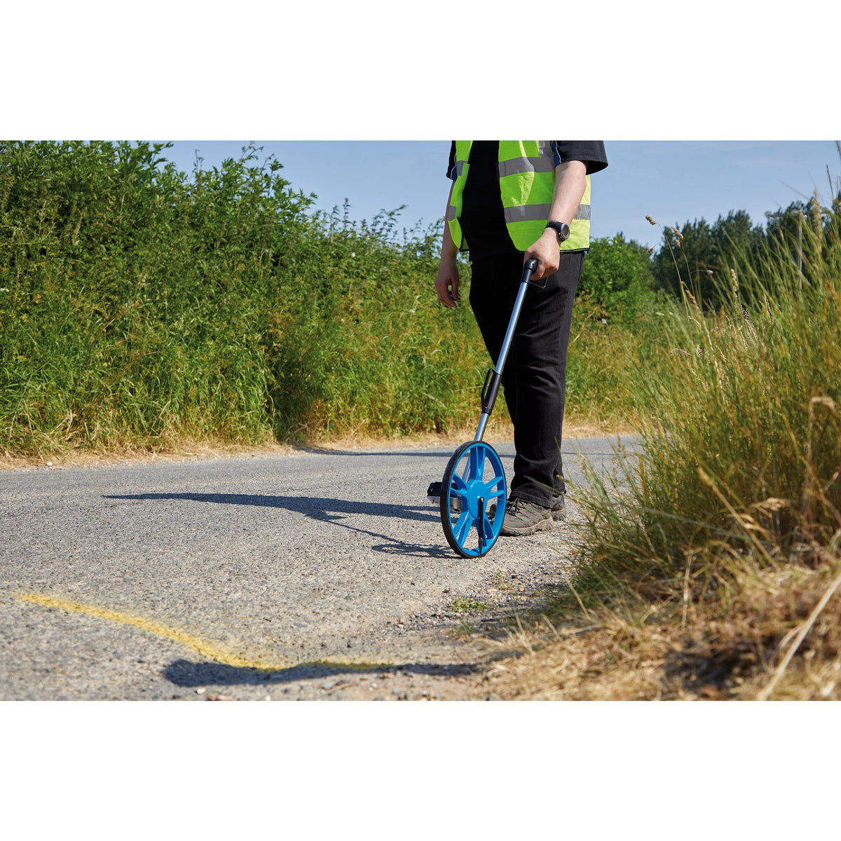 Draper Measuring Wheel Handle 600 - 950mm Illuminated Readout 44238