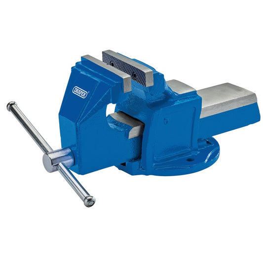 Draper Engineers Vice 100mm Cast Iron Body With Steel Screw 44506