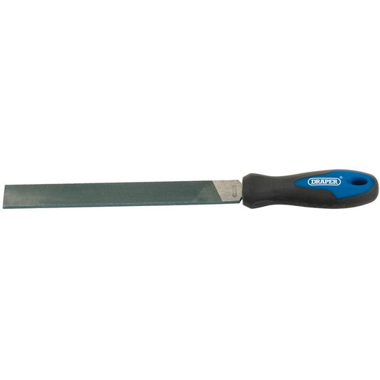Draper Soft Grip Engineer's Hand File and Handle 200mm 44953