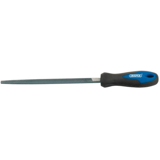 Draper Soft Grip Engineer's Square File and Handle 200mm 44956