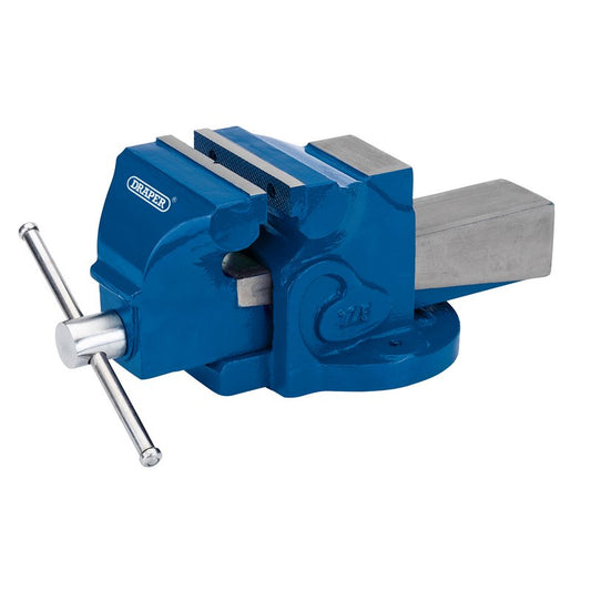 Draper Engineers Bench Vice 125mm Cast Iron Body With Steel Screw 45231
