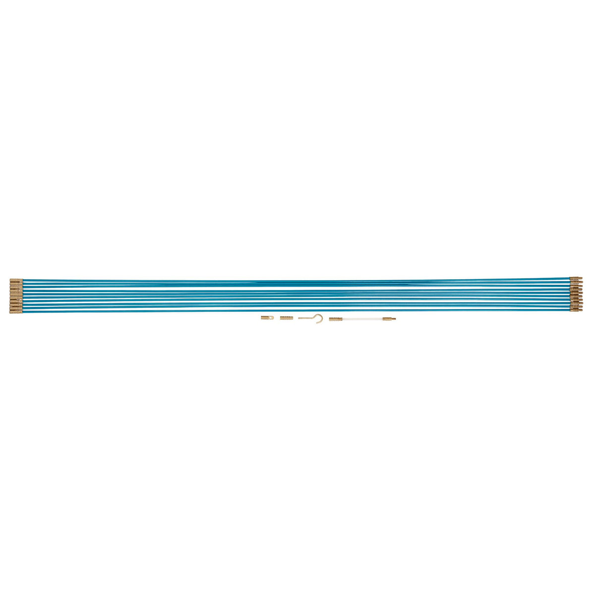 Draper Wire Cable Rod Access Kit 1m 12pc For Floorboards Ceiling Cavities 45274