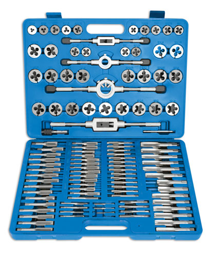 Laser Tools Metric Tap & Die Set 110pc 4554