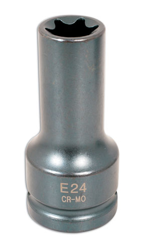 Laser Tools Impact Star Socket 3/4"D E24 4562