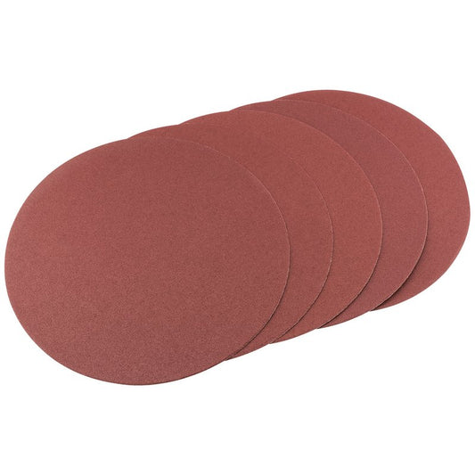 Draper Sanding Discs 305mm Assorted Grit Pack of 5 Fits All Disc Sanders 46443