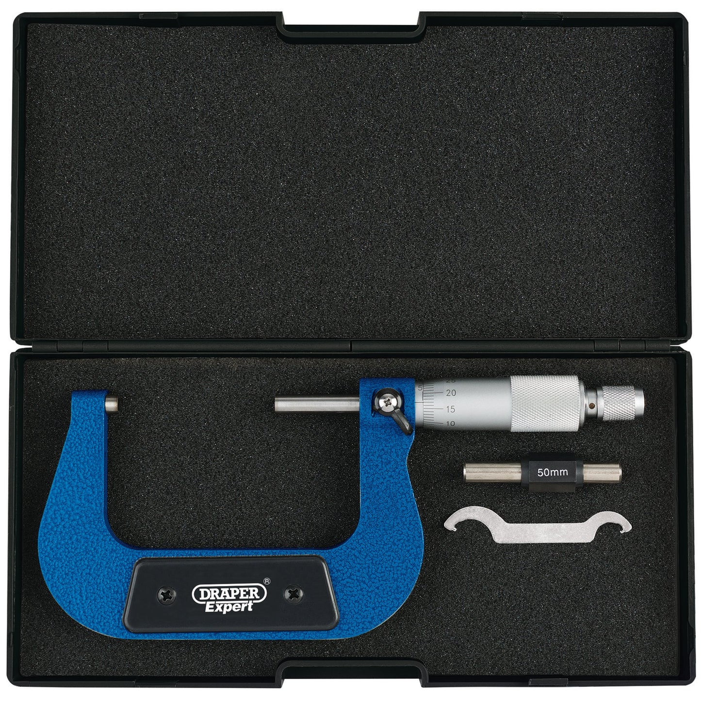 Draper Metric External Micrometer 50 - 75mm Graduations 0.01mm 46605
