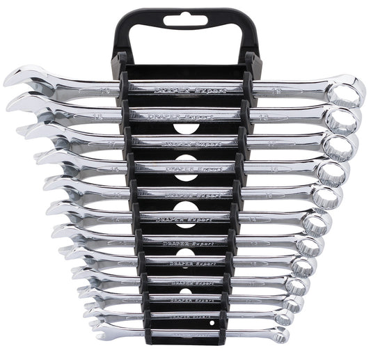 Draper Expert Metric Combination Spanner Set 8 - 19mm 12 Piece 47044