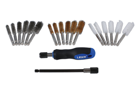Laser Tools Wire Brush Set 20pc 4710