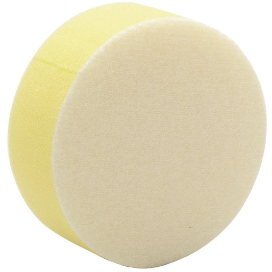 Draper Polishing Sponge 90mm Yellow Hook And Loop Fixing 48199
