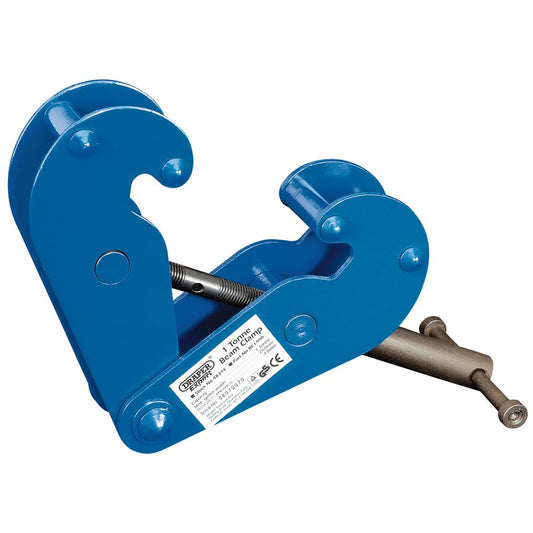 Draper Beam Clamp 1 Tonne Fits RSJ's For Chain Blocks Hoists etc 48344