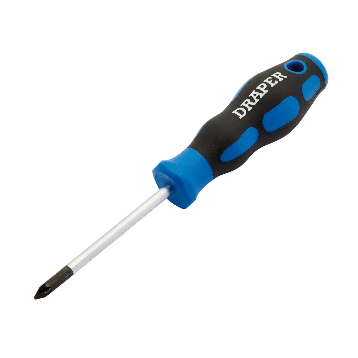 Draper Soft Grip Pozi Drive Screwdriver No.1 x 75mm Sand Blasted Tip 48926