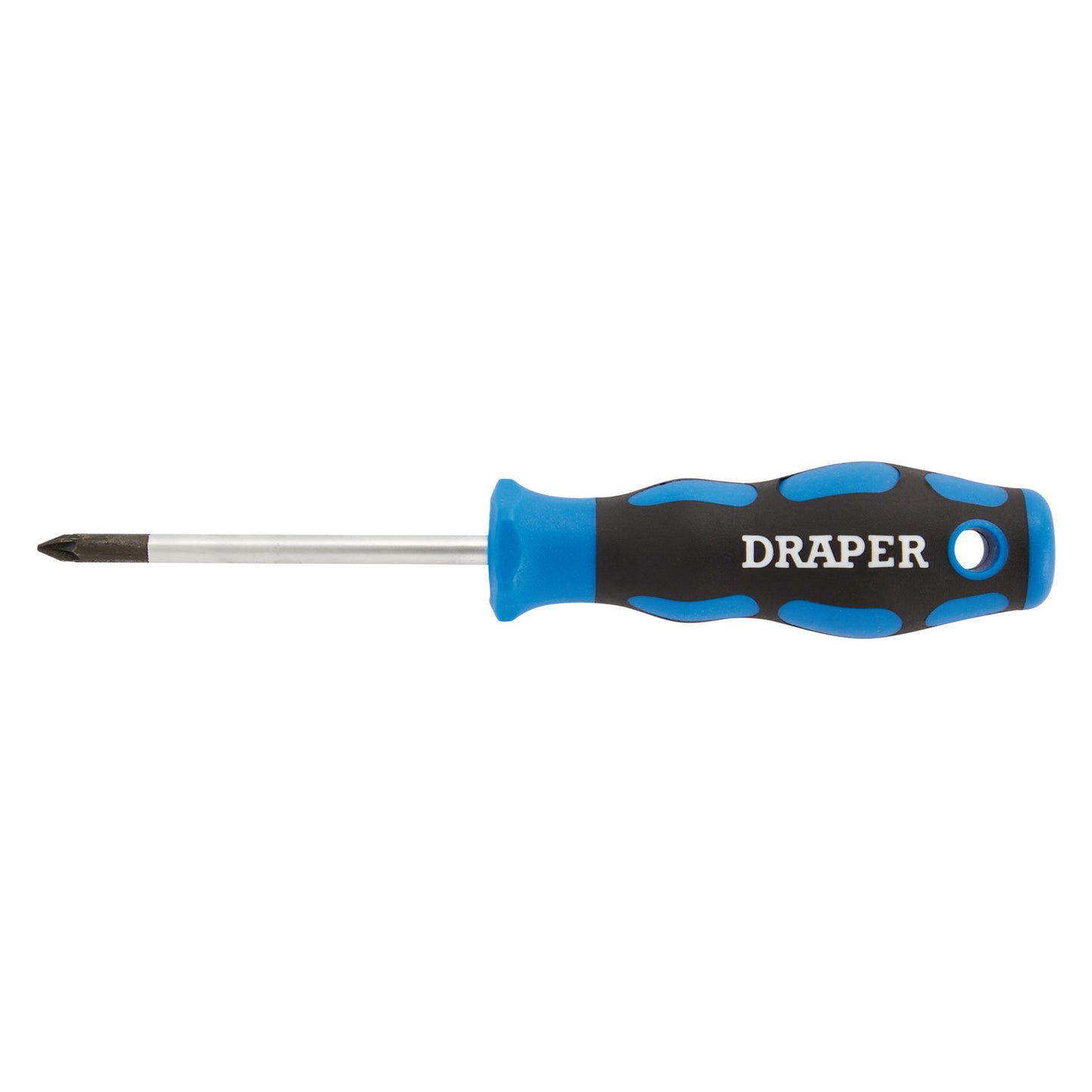 Draper Soft Grip Pozi Drive Screwdriver No.1 x 75mm Sand Blasted Tip 48926