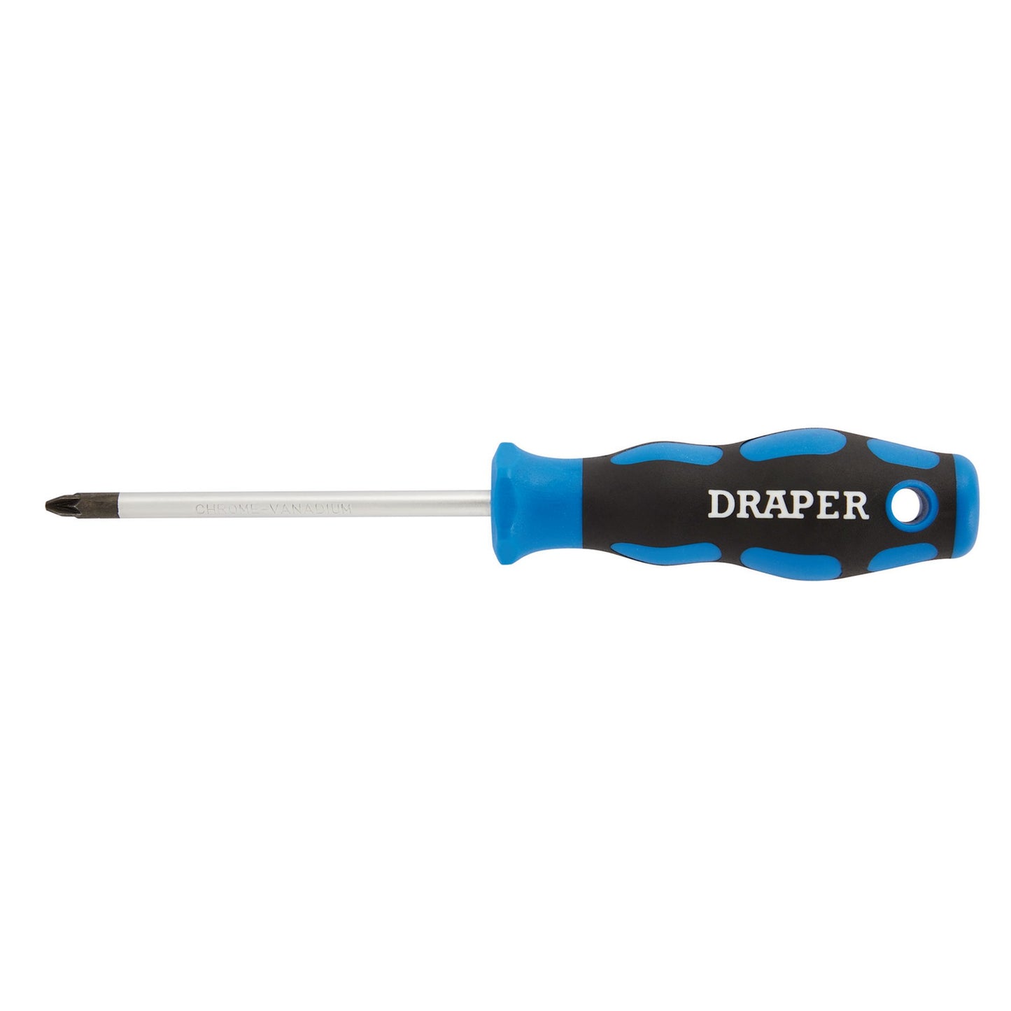 Draper Soft Grip PZ TYPE Screwdriver No.2 x 100mm Sand Blasted Tip 48928