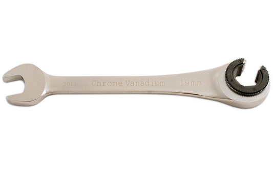 Laser Tools Ratchet Flare Nut Wrench 19mm 4905