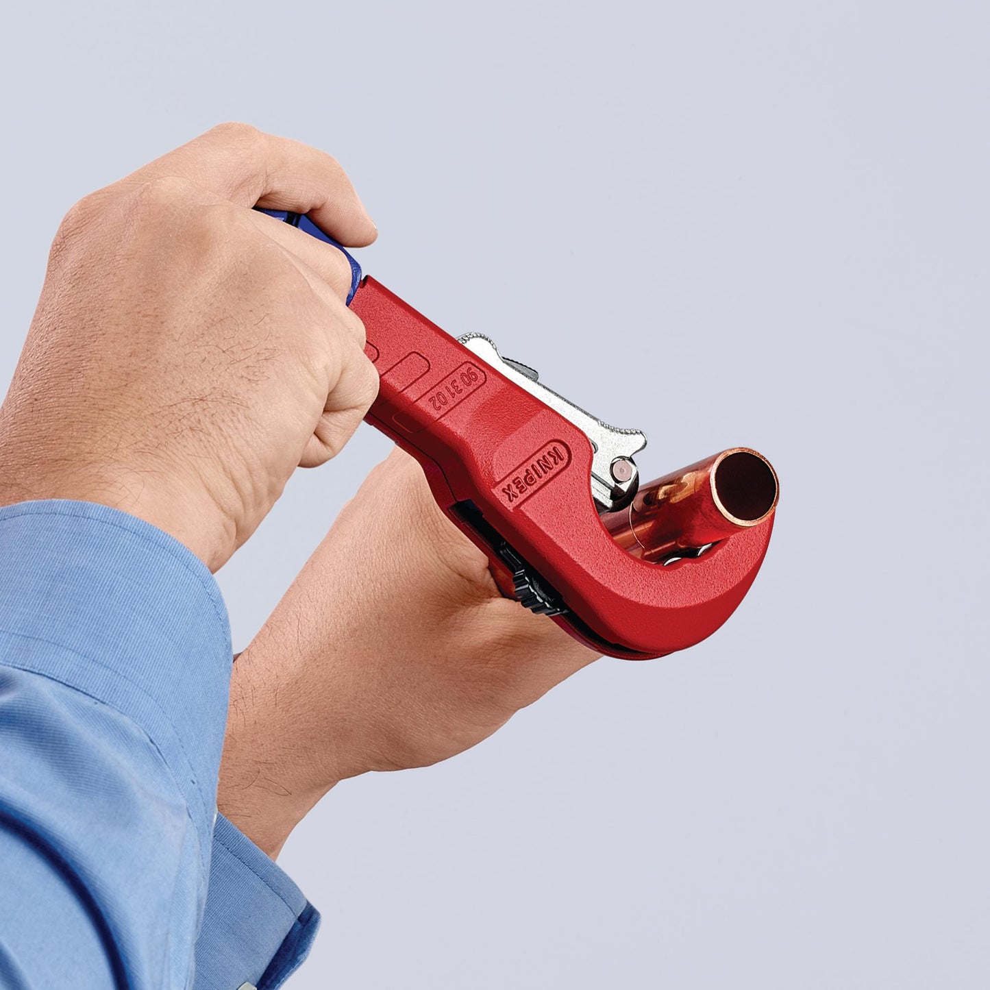 KNIPEX TubiX Pipe And Rigid Steel Conduit Cutter 6 to 35mm QuickLock 90 31 02 SB
