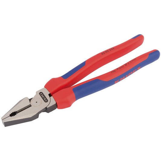 Knipex 02 02 225 SB High Leverage Combination Pliers, 225mm