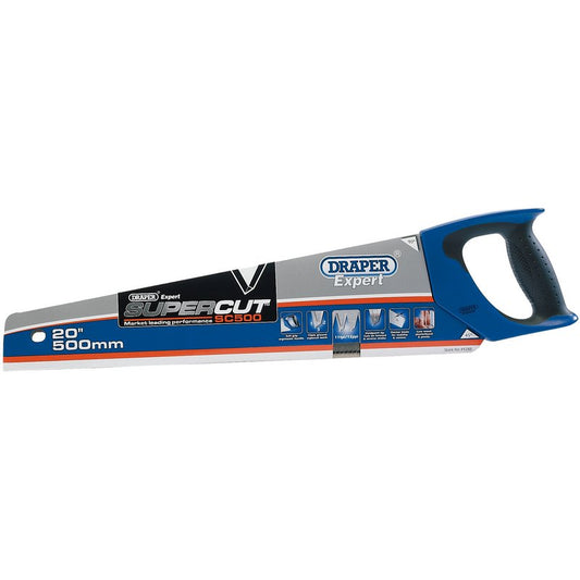 Draper Expert Supercut Soft Grip Hardpoint Handsaw 500mm/20" 11tpi/12ppi 49288