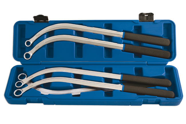 Laser Tools Pulley Wrench Set 5pc 4978