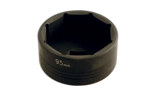 Laser Tools Front Hub Nut Socket 95mm 8pt 1"D - for Scania 5043
