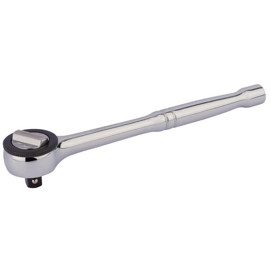Draper 3/8"D Round Head Reversible Ratchet Length 200mm 45 Tooth 50679