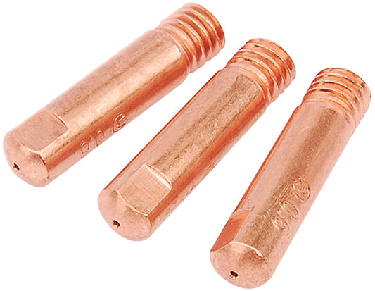 Draper 3 x 0.6mm MIG Torch Tips for Draper Welders Except Stock No 43952 - 50802