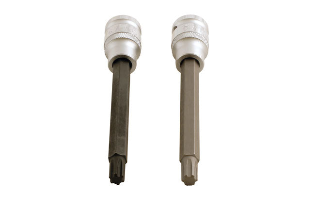 Laser Tools Ribe Profile Bit Set 1/2"D 2pc 5092