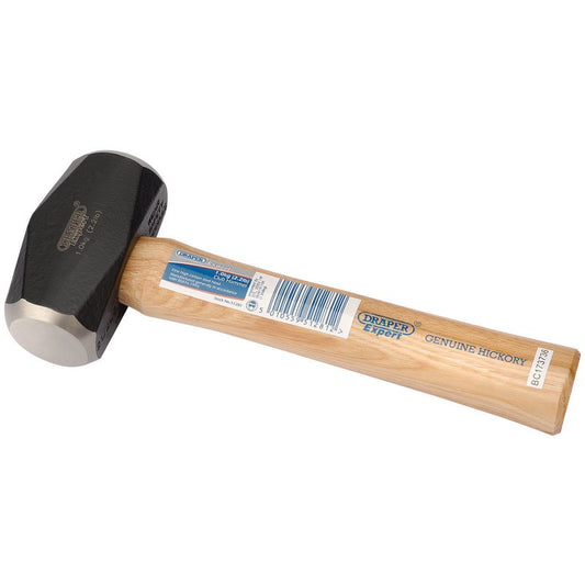 Draper Hickory Shaft Club Hammer 1kg 2.2lb Sanded And Lacquered 51281
