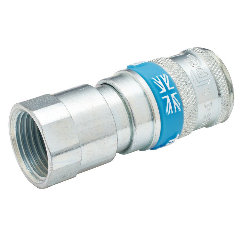 Draper 1/2" BSP Taper Female Thread Vertex Air Hose Coupling 51407
