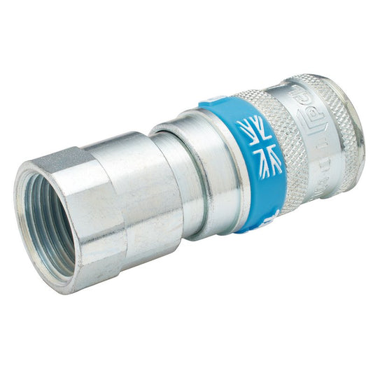 Draper 1/2" BSP Taper Female Thread Vertex Air Hose Coupling 51407