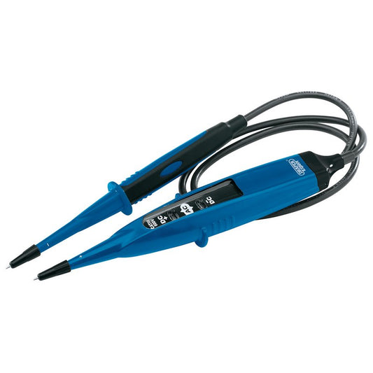 Draper Expert AC/DC Voltage Tester LED Indicators 12 - 600V Cable 0.6m 51957