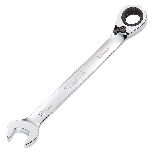 Draper 13mm Metric Reversible Ratcheting Combination Spanner 12 Point 52001