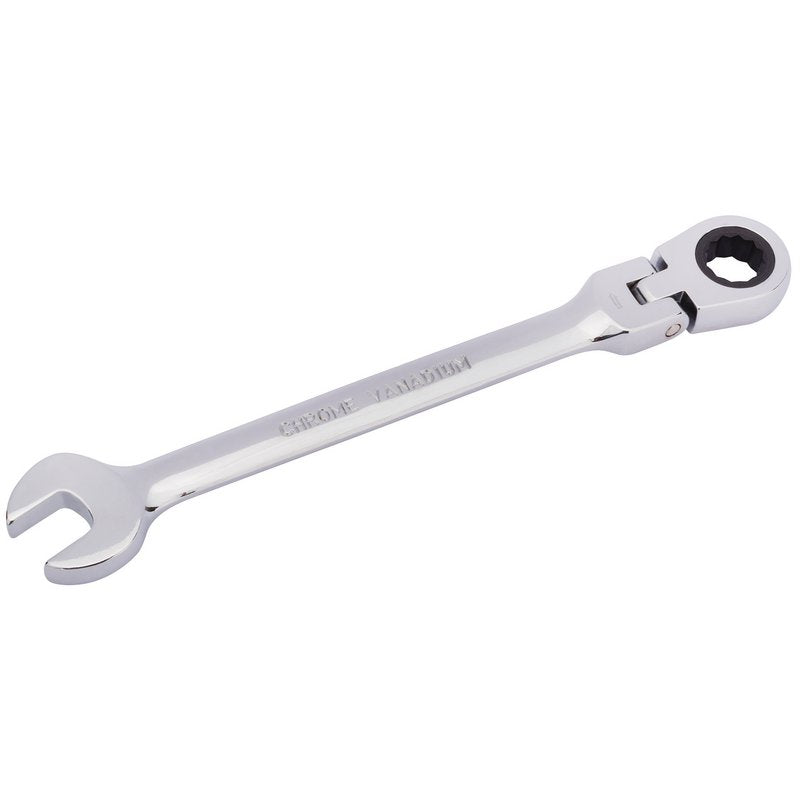 Draper HI-TORQ 12mm Metric Flexible Head Ratcheting Combination Spanner 52013