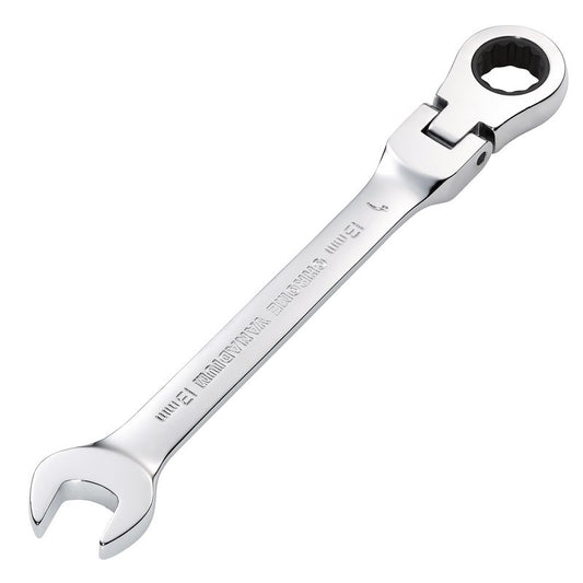 Draper HI-TORQ 13mm Metric Flexible Head Ratcheting Combination Spanner 52014