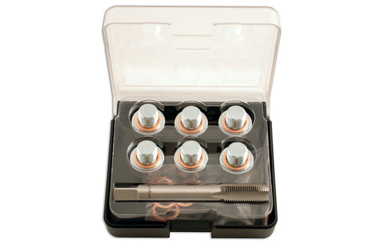 Laser Tools Sump Plug Thread Repair Kit M13 x 1.25 5226