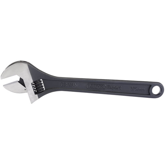 Draper Expert Crescent Type Adjustable Wrench Phosphate Finish 375mm 45mm 52683