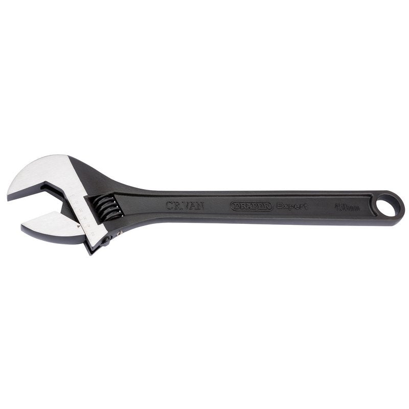 Draper 450mm Crescent Type Adjustable Wrench Phosphate Finish 57mm 52684