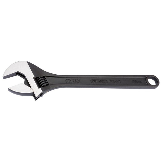 Draper 450mm Crescent Type Adjustable Wrench Phosphate Finish 57mm 52684