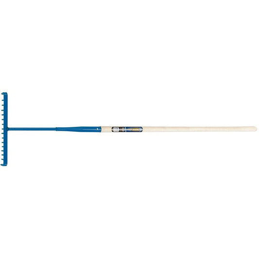 Draper Expert Tarmac Rake with Ash Shaft 16 round tooth head Length 1675mm 52957