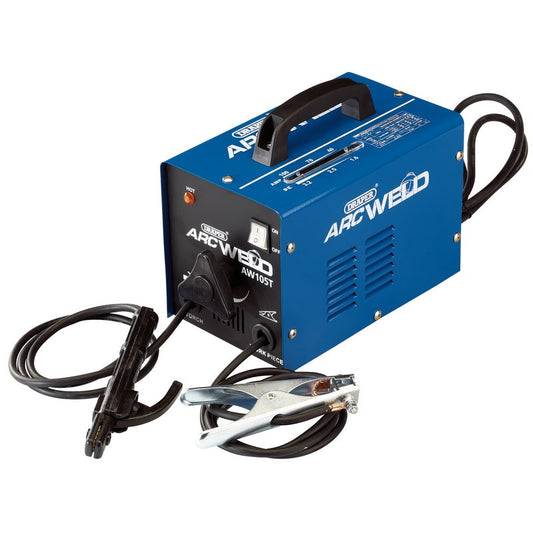 Draper 230V Turbo ARC Welder 100A With Mask Chipping Hammer Wire Brush 53082
