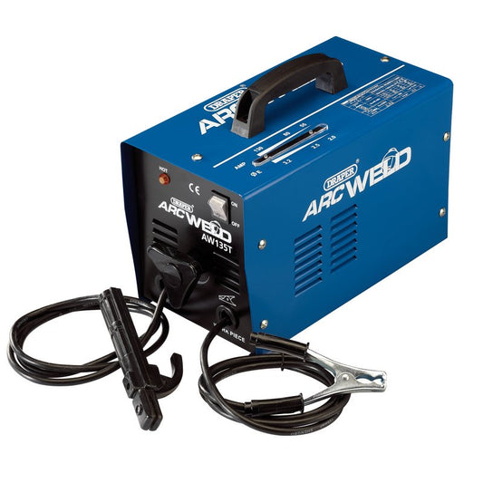 Draper ARC Welder 230V 130A With Thermal Overload Weight 11.5kg 53084
