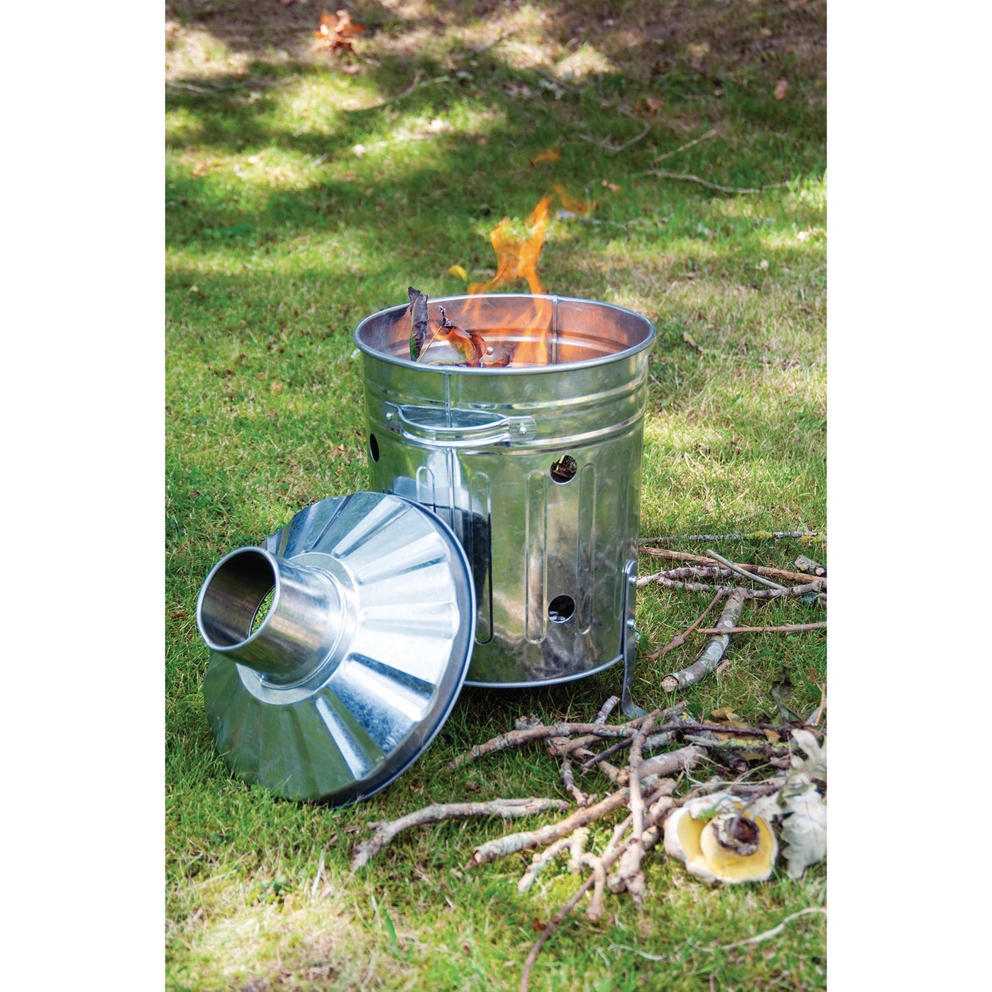Draper Galvanised Mini Incinerator 15L Suitable For Everyday Use 53250