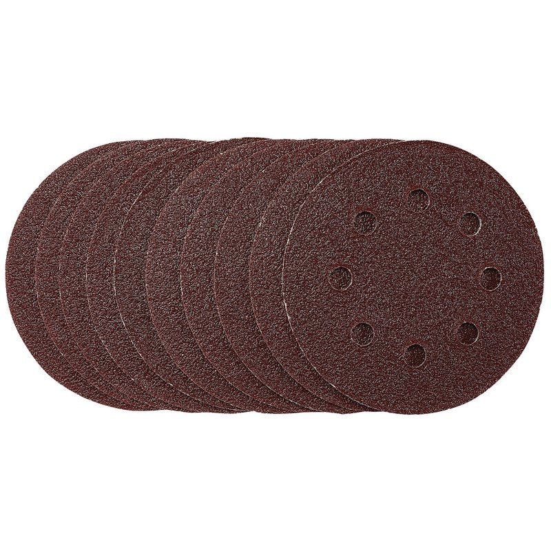 Draper Sanding Discs 115mm 40 Grit Hook & Loop 10 Pack 53498