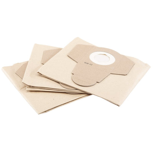 Draper Paper Dust Bags for 53006 Pack of 3 For Vacuum Cleaner 53621